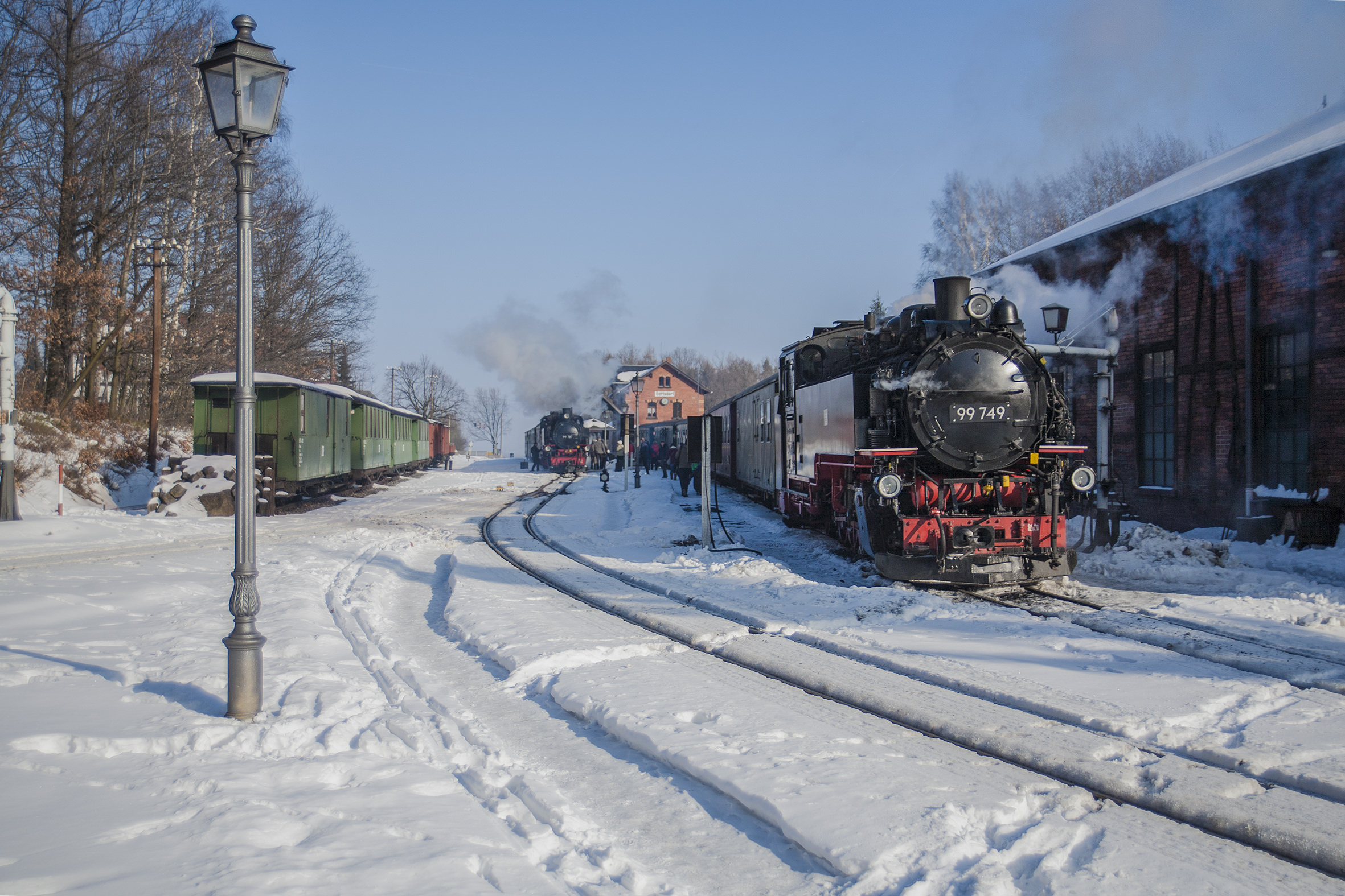 Endlich Winterferien in Sachsen!  Zittauer Schmalspurbahn