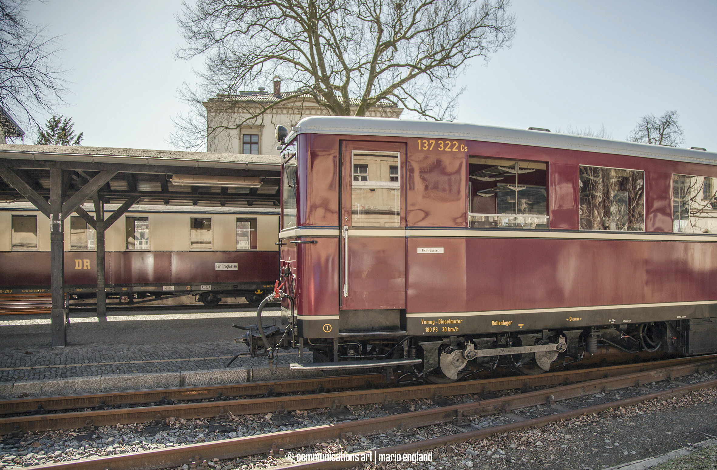 Zittauer Triebwagen am Montag, 16. April 2018 im Einsatz